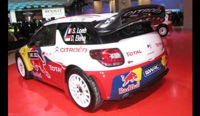 Citroën DS3 WRC 2011 rear